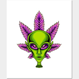 Alien Weed Posters and Art